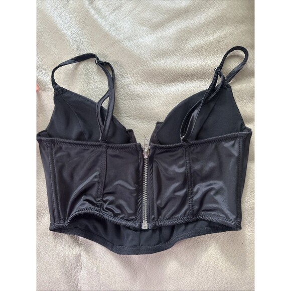 Lot Of 2 XS Corsets Black, Orange. - Picture 3 of 6